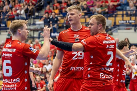 2nd HBL (German Handball League), 2025/26 season, matchday 1: Eulen Ludwigshafen against TUSEM