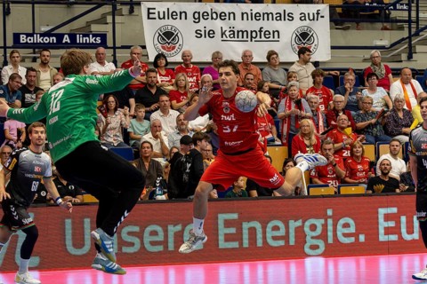 2nd HBL (German Handball League), 2025/26 season, matchday 1: Eulen Ludwigshafen v TUSEM