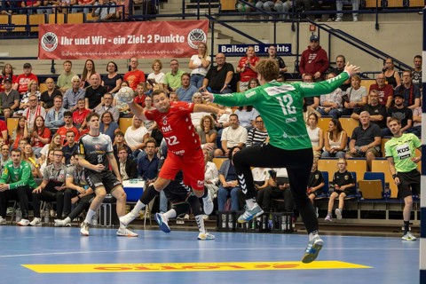 2nd HBL (German Handball League), Season 2025/26, Matchday 1: Eulen Ludwigshafen against TUSEM