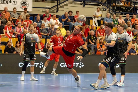 2nd HBL (German Handball League), Season 2025/26, Matchday 1: Eulen Ludwigshafen against TUSEM