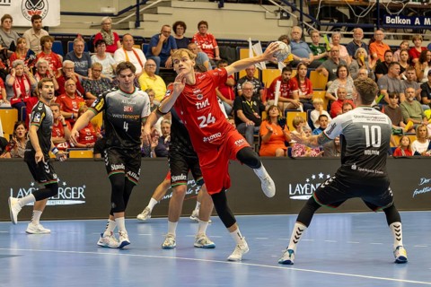 2nd HBL (German Handball League), Season 2025/26, Matchday 1: Eulen Ludwigshafen against TUSEM