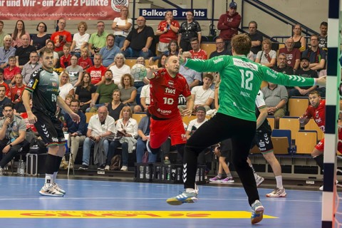 2nd HBL (German Handball League), Season 2025/26, Matchday 1: Eulen Ludwigshafen against TUSEM