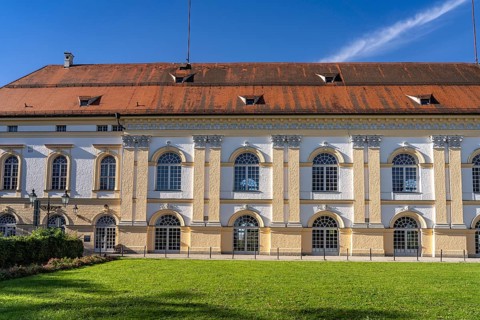 The castle in Dachau, Bavaria, Germany