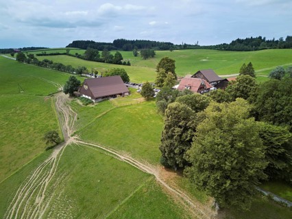 Horben viewpoint with restaurant and car park, Beinwil, Freiamt, Canton Aargau, Switzerland