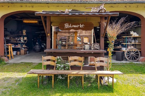 Flea market, junk, Bissendorf, Lower Saxony, Germany