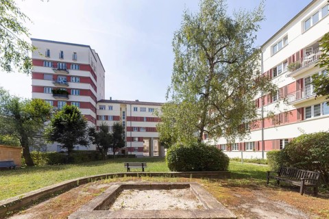 Bau- und Heimstättenverein Stuttgart. Weissenhof Estate on the Killesberg in Stuttgart. The