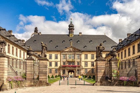 The city palace in Fulda, Hesse, Germany