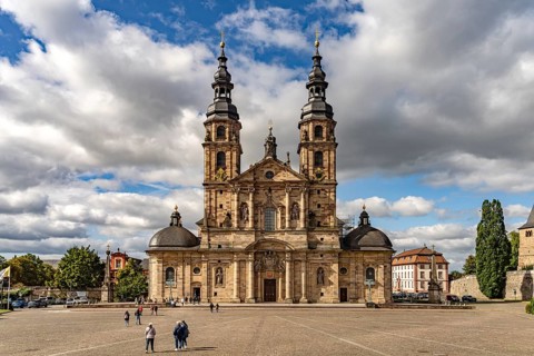 The Fulda Cathedral of St Salvator, Fulda, Hesse, Germany
