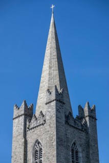 Church tower, St Patrick's Cathedral, Dublin, Ireland