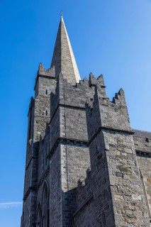Church tower, St Patrick's Cathedral, Dublin, Ireland