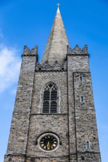 Church tower, St Patrick's Cathedral, Dublin, Ireland