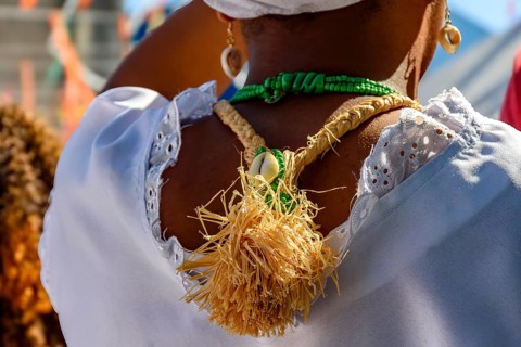 Typical accessory of Afro-Brazilian religions such as Umbanda and Candomblé, Belo Horizonte, Minas