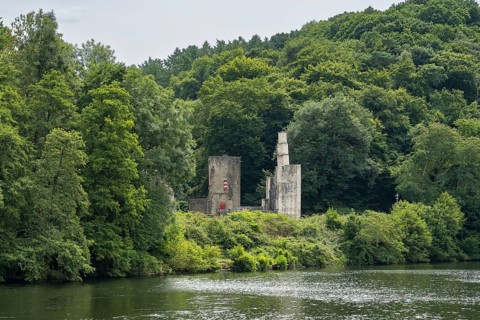 Hardenstein Castle on the Ruhr, Herbede, Witten, Ruhr area, North Rhine-Westphalia, Germany