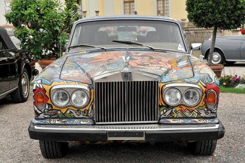 Rolls-Royce Bouchet Silver Wraith II, built in 1977, classic Rolls-Royce with eye-catching,