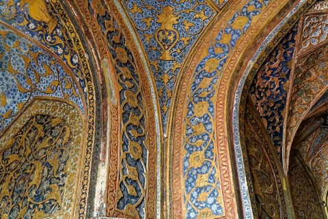 Mausoleum of Itimat-ud-Daula, Tomb, Agra, Uttar Pradesh, India, Asia, Decorative wall art with