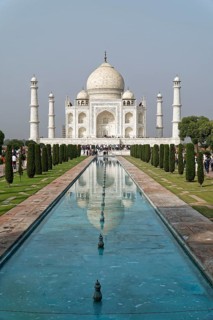 Taj Mahal Tomb, UNESCO World Heritage Site, Agra, Uttar Pradesh, India, Asia, Famous mausoleum by