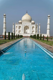 Taj Mahal Tomb, UNESCO World Heritage Site, Agra, Uttar Pradesh, India, Asia, Famous mausoleum by