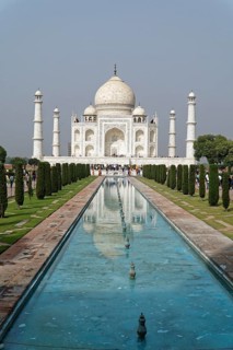 Taj Mahal Tomb, UNESCO World Heritage Site, Agra, Uttar Pradesh, India, Asia, Famous mausoleum by