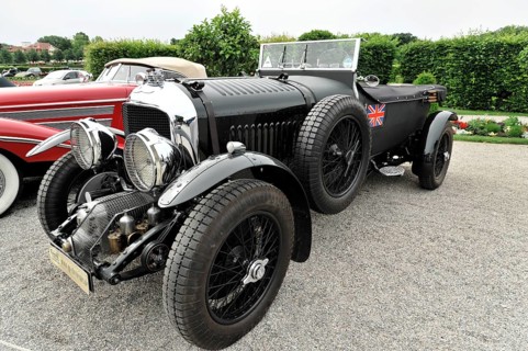 Bentley Van den Plas 4, 5 litre, Blower, year of construction 1927, classic car, black classic car