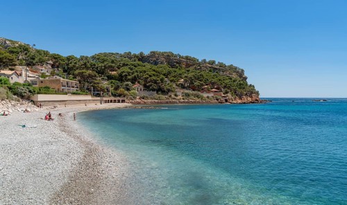 Scenery around Carry-le-Rouet, a commune in the Provence region in Southern France
