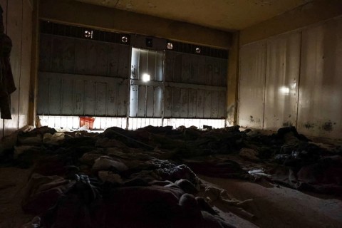Images show the notorious Saydnaya Prison near Damascus, where thousands of detainees were killed