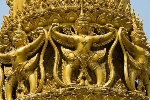 Wax sculpture Thien Pansa Ubon, Ubon Ratchathani, Ubon Ratchathani, Ubon Ratchathani, Thailand