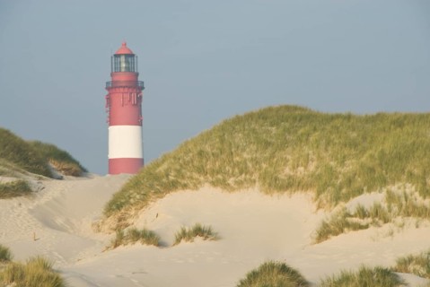 Impressions of the beach in the village of Süddorf on the North Frisian island of Amrum, Amrum,