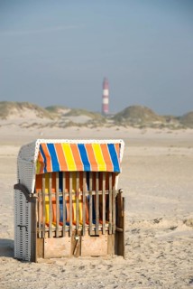 Impressions of the beach in the village of Süddorf on the North Frisian island of Amrum, Amrum,