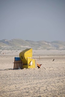 Impressions of the beach in the village of Süddorf on the North Frisian island of Amrum, Amrum,