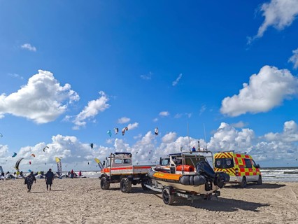 California kitesurfing Masters 2025 on the edge of the Wadden Sea UNESCO World Heritage Site, North