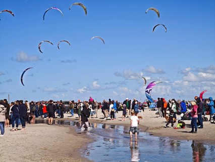 California kitesurfing Masters 2025 on the edge of the Wadden Sea UNESCO World Heritage Site, North