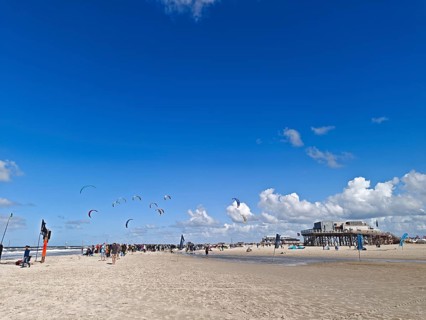 California kitesurfing Masters 2025 on the edge of the Wadden Sea UNESCO World Heritage Site, North
