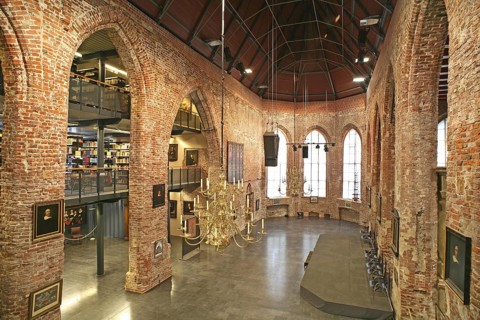 Johannes a Lasco Library, Interior, Emden, East Frisia, Germany