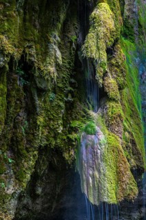 Hinang waterfalls, gorge, rock, limestone, Hinang, Fischen, Allgäu Alps, Bavaria, Germany