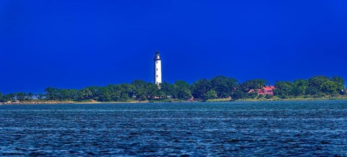 Long Erik lighthouse, Long Erik, on the northern tip of the Swedish island of Stora grundet in the