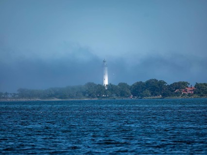 Long Erik lighthouse, Long Erik, on the northern tip of the Swedish island of Stora grundet in the