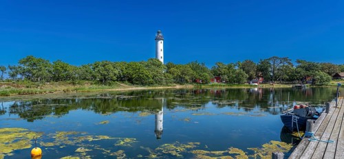 Long Erik lighthouse, Long Erik, on the northern tip of the Swedish island of Stora grundet in the