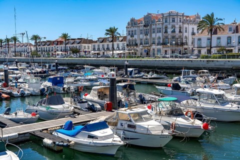 Marina Vila Real de Santo António, town on the border with Spain, Vila Real de Santo António,