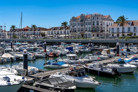 Marina Vila Real de Santo António, town on the border with Spain, Vila Real de Santo António,