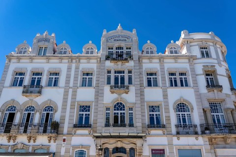 Bordoy Grand House Algarve, hotel from 1926 at the marina Vila Real de Santo António, place at the