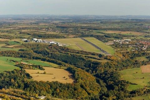 Saarbrücken-Ensheim Airport, Saarbrücken Airport, Saarbrücken, Saarbrücken, Saarland, Germany,