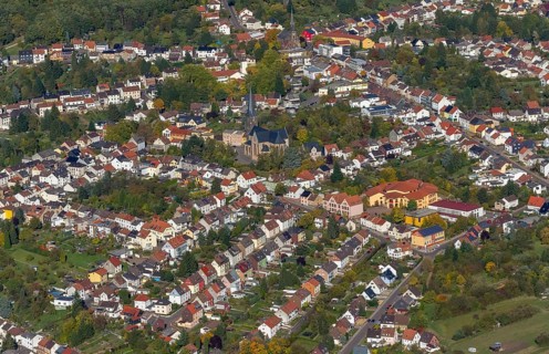 Burbach, Saarbrücken, Saarland, Germany, Europe, aerial view, birds-eyes view, aerial photography,