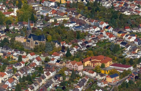 Burbach, Saarbrücken, Saarland, Germany, Europe, aerial view, birds-eyes view, aerial photography,