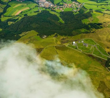 Gliding Centre, German Gliding Museum, Wasserkuppe in the Hessian district of Fulda, Poppenhausen