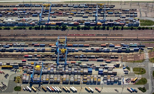 KTL Kombo-Terminal Ludwigshafen, container terminal, logistics, container loading, container,