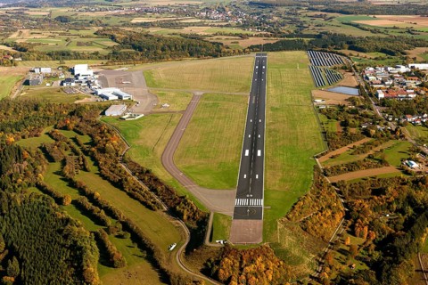 Saarbrücken-Ensheim Airport, Saarbrücken Airport, Saarbrücken, Saarbrücken, Saarland, Germany,