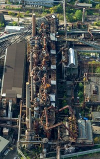 Völklinger Hütte, World Heritage Site, blast furnaces, blast furnace, former steelworks,