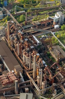 Völklinger Hütte, World Heritage Site, blast furnaces, blast furnace, former steelworks,