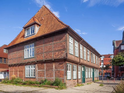 Historic half-timbered house in the historic centre of Harburg, Harburg, Hamburg, Germany