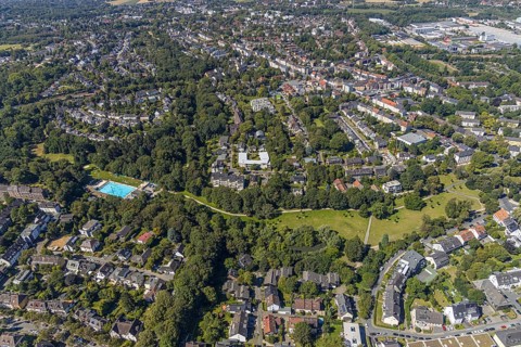 Schwimmverein Blau-Weiß Bochum 1896 e. V., Freibad Am Wiesengrund, Schwimmerbecken,